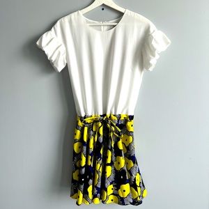 Mini Dress with Adjustable Waist, size S